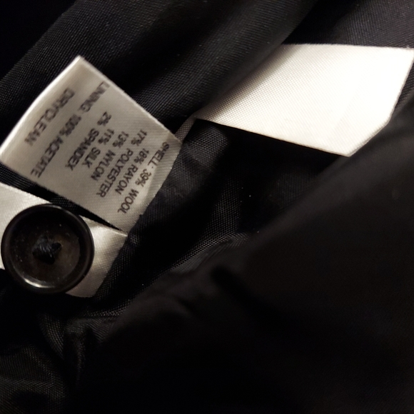 Ann Taylor LOFT black tweed wool Office Business Casual Career Sz 12 Dress Pants - Picture 4 of 8